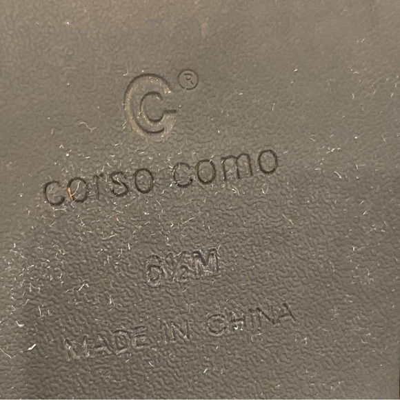 Corso Como 6.5 Wynnter Platform Slide Sandal Snakeskin Print Leather Wedge Shoes - Picture 11 of 15